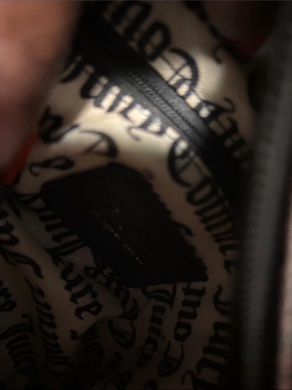 Juicy Couture Multicolor Logo Print Dome Satchel with Black Trim w:straps